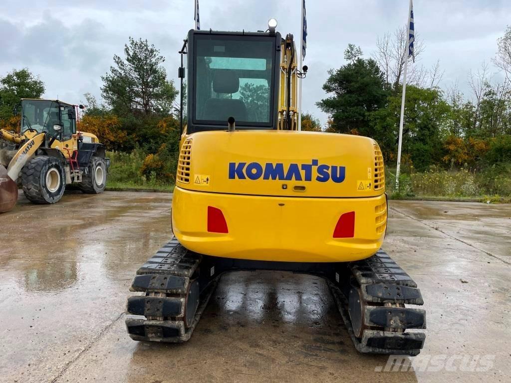 Komatsu PC 80MR-5E0 중형굴삭기 7톤-28톤