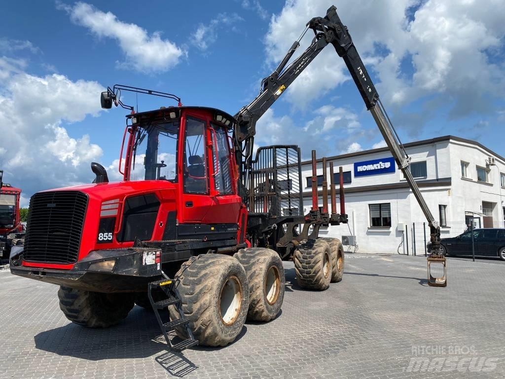 Komatsu 855 원목 포워더