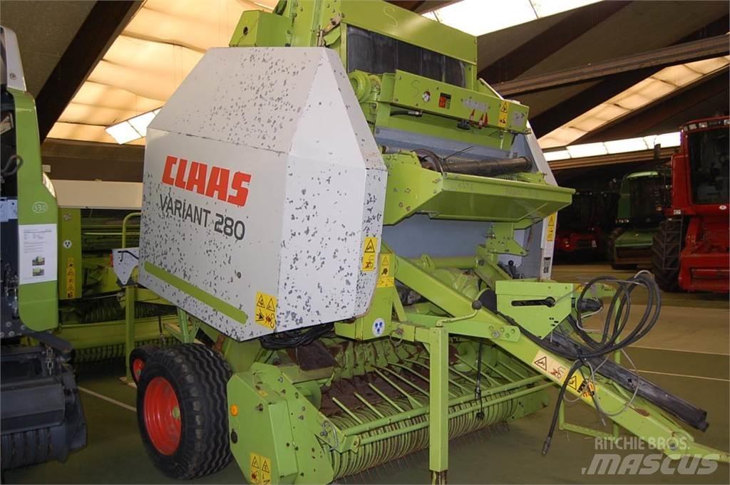 CLAAS Variant 280 원형 곤포기