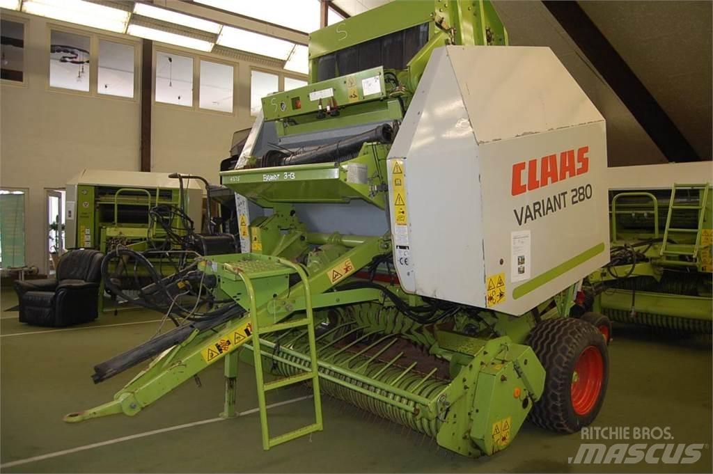 CLAAS Variant 280 원형 곤포기