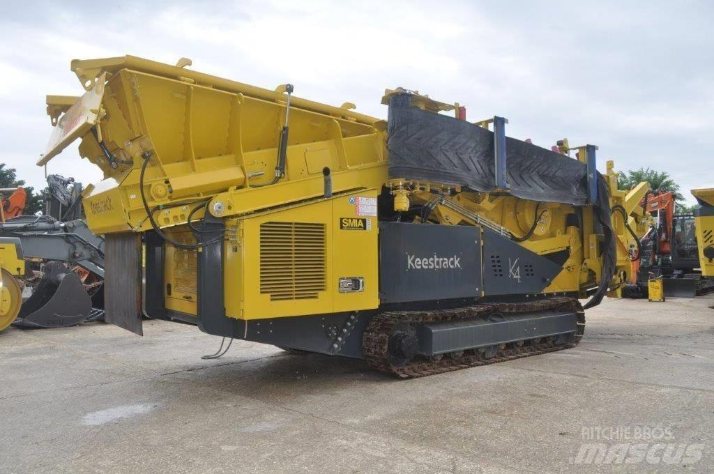 Keestrack k4 이동식 선별기