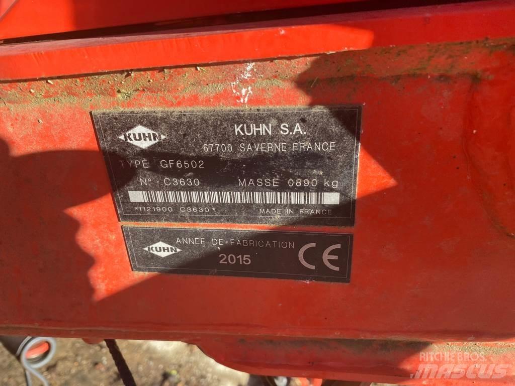 Kuhn GF 6502 갈퀴 및 테더
