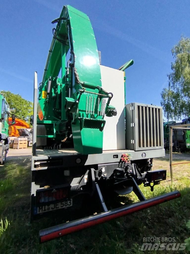 JENZ HEM 583 R-Truck 톱밥제조기