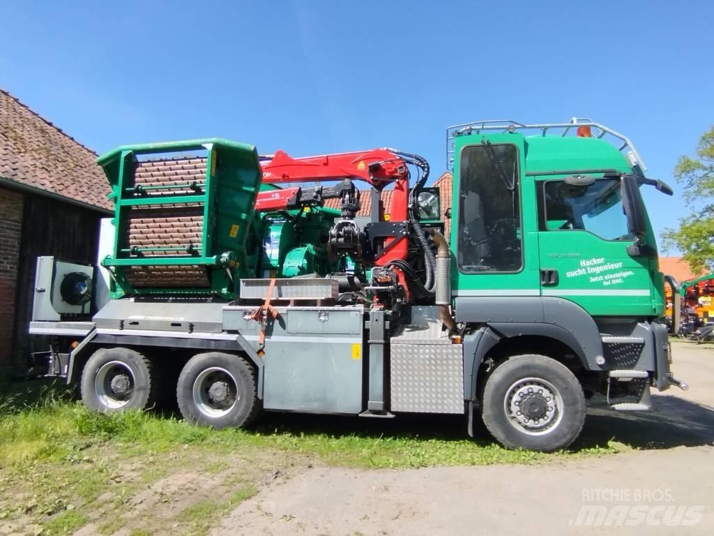 JENZ HEM 583 R-Truck 톱밥제조기