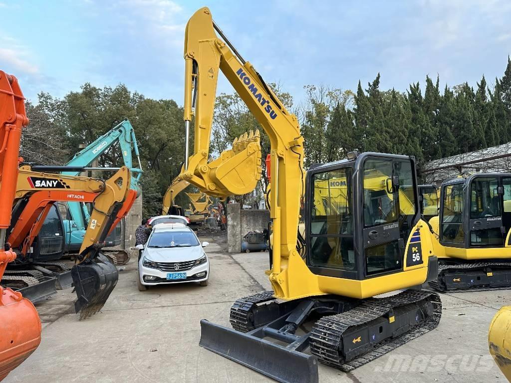 Komatsu PC56-7 소형 굴삭기 7톤 미만