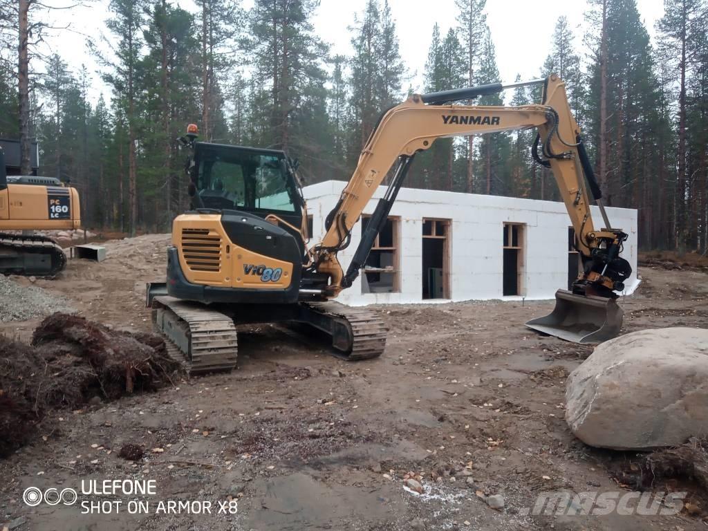 Yanmar Vio 80-1A 중형굴삭기 7톤-28톤