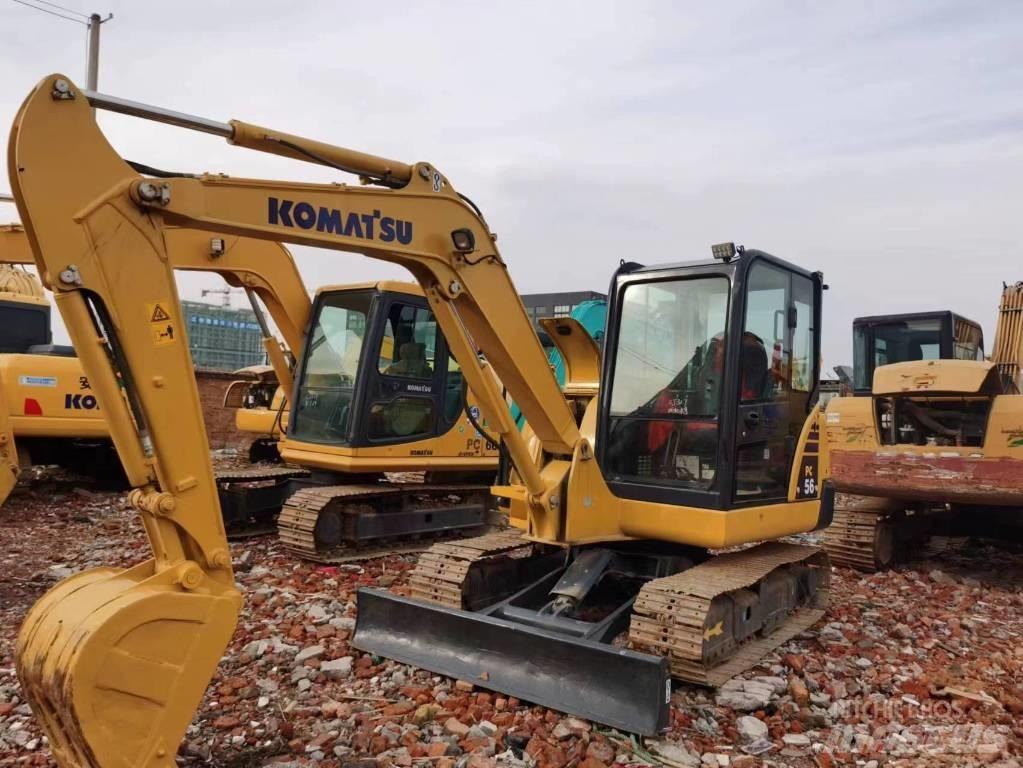 Komatsu PC 56-7 소형 굴삭기 7톤 미만