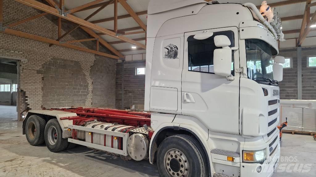 Scania R 620 훅 리프트 트럭