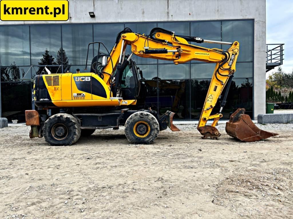 JCB JS 145 W  휠 굴삭기