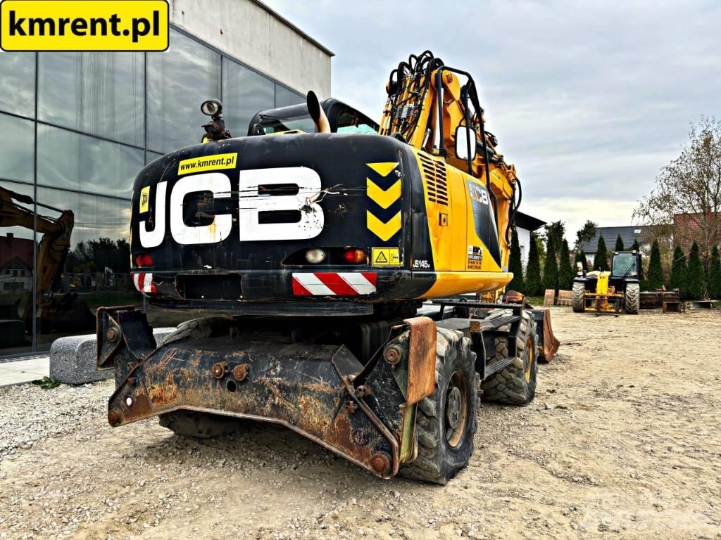 JCB JS 145 W  휠 굴삭기