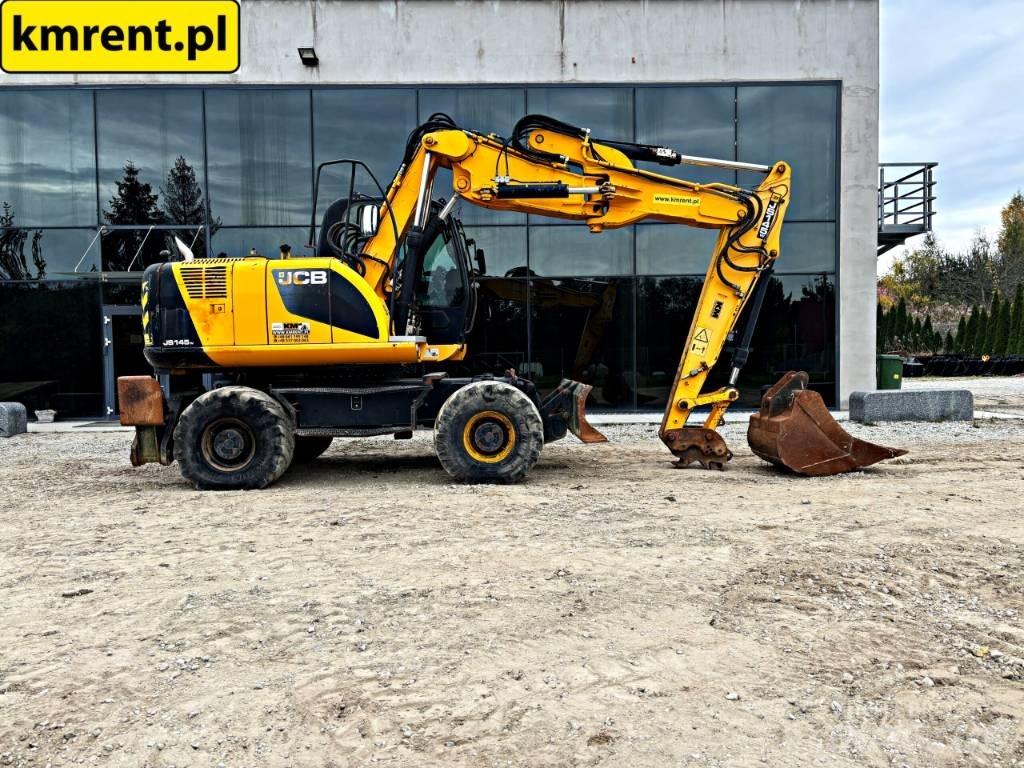 JCB JS 145 W  휠 굴삭기
