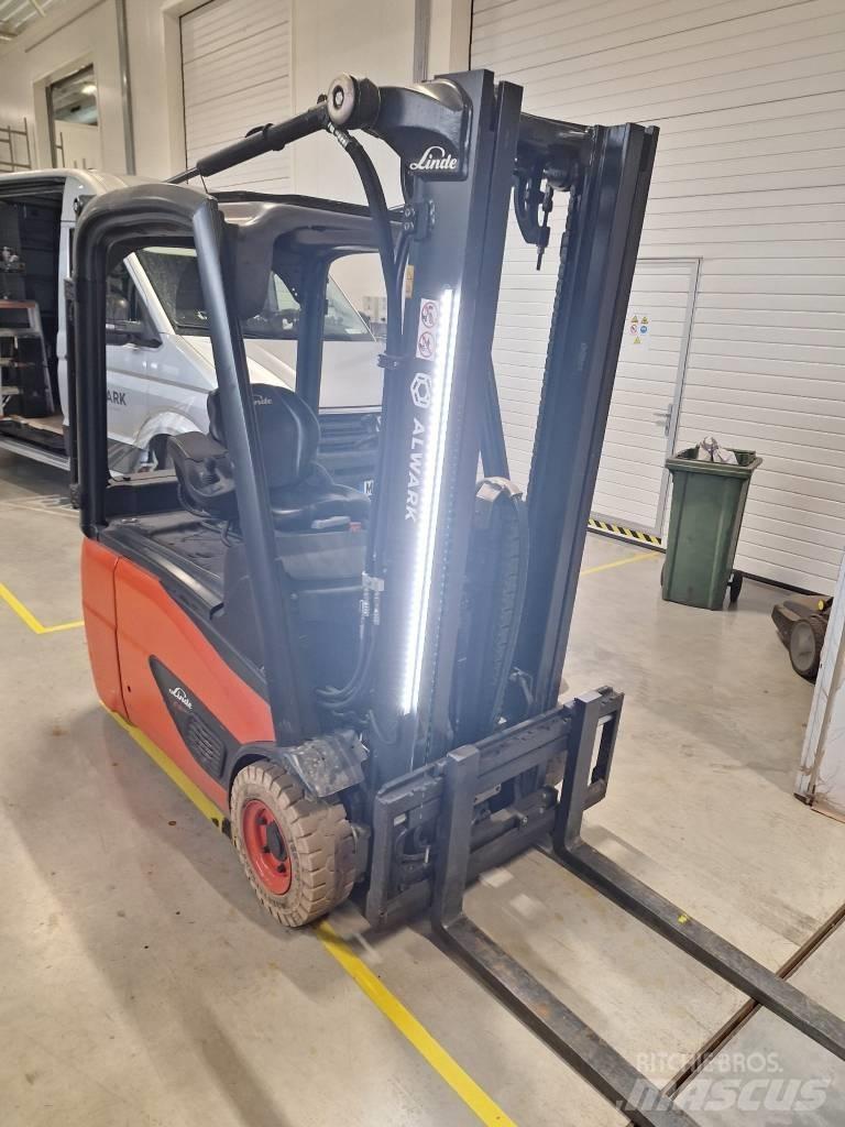Linde E16 전동 지게차