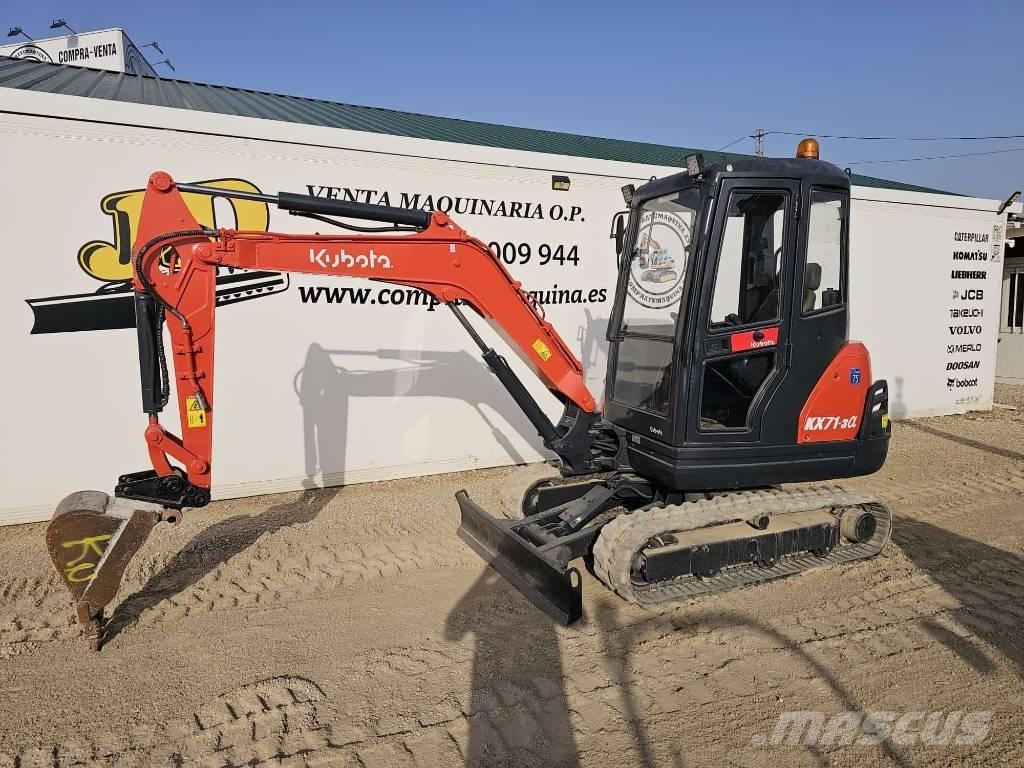 Kubota KX 71-3 소형 굴삭기 7톤 미만