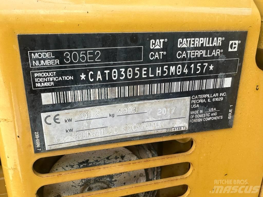 CAT 305 E CR 소형 굴삭기 7톤 미만