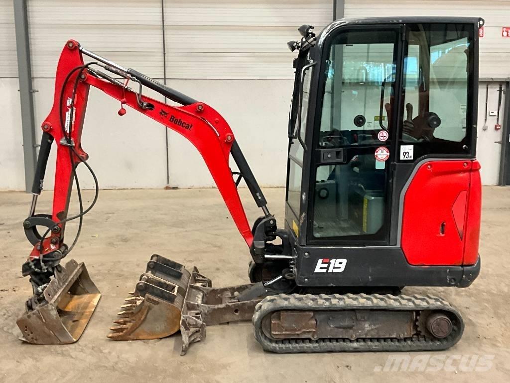 Bobcat E 19 소형 굴삭기 7톤 미만