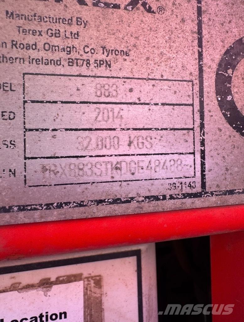 Terex Finlay 883 스크리너