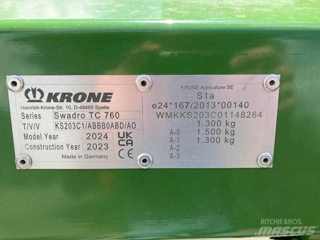 Krone Swadro TC 760 윈드로어