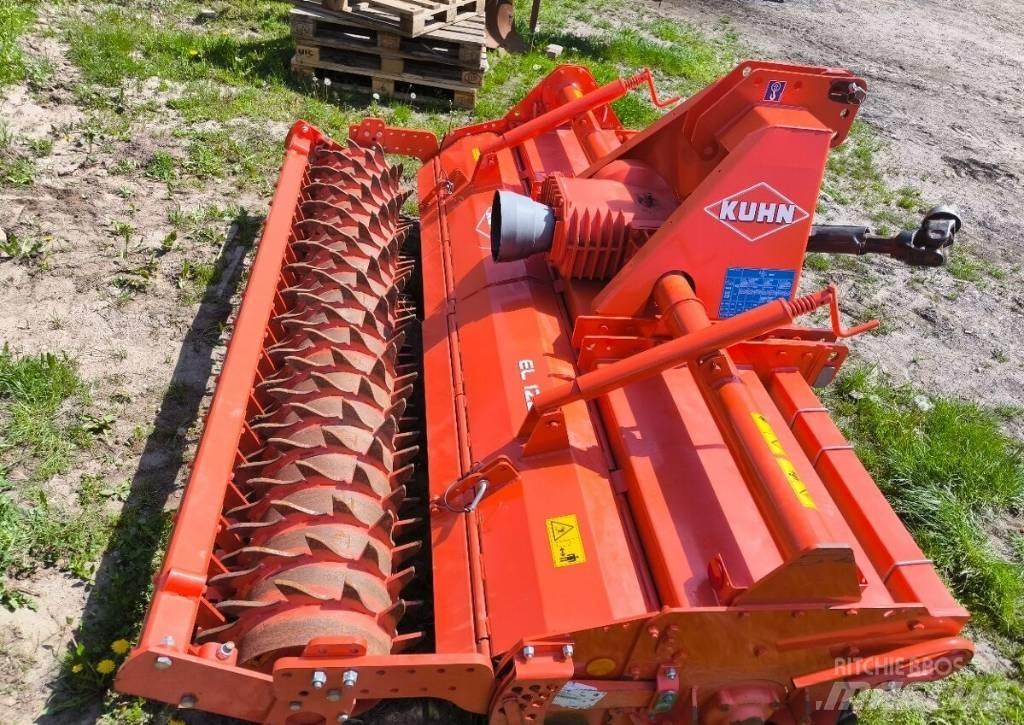Kuhn EL 122-250 파워 하로우 및 로토틸러(회전 경운기)