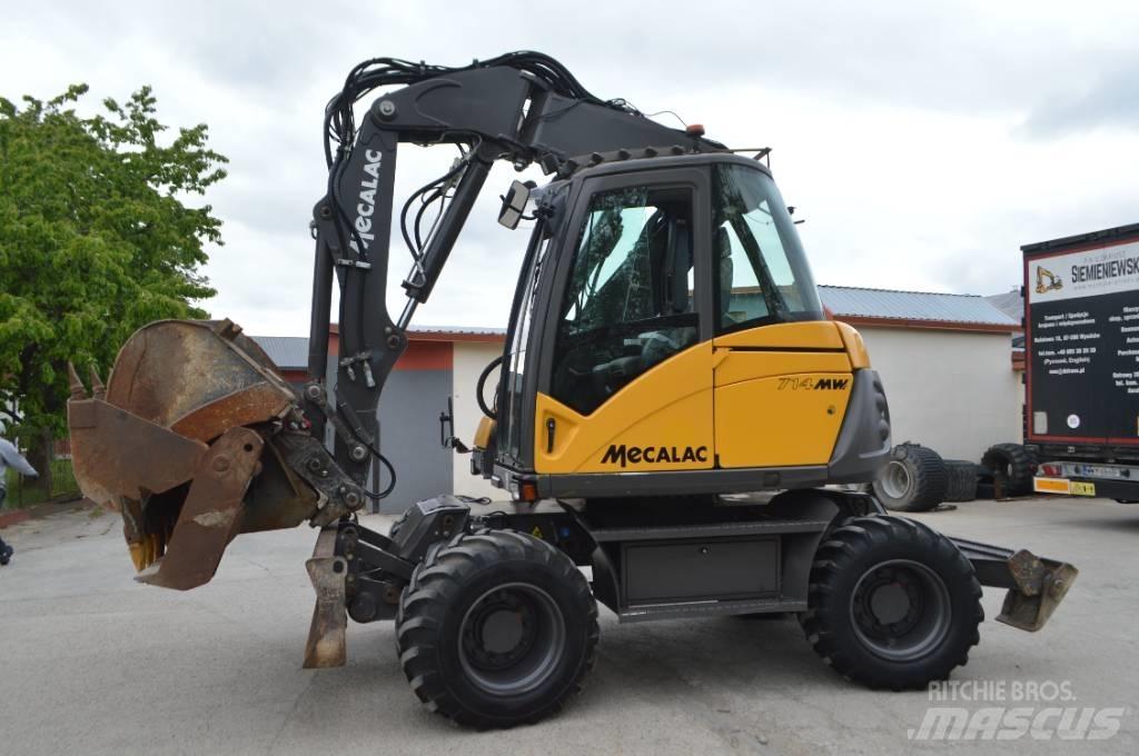  MECALC 714MWE  휠 굴삭기