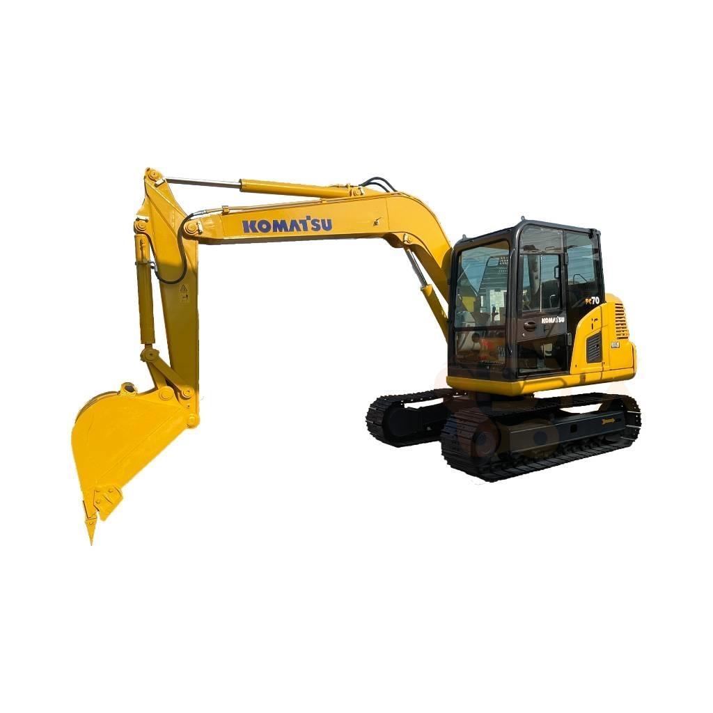 Komatsu PC 70 소형 굴삭기 7톤 미만