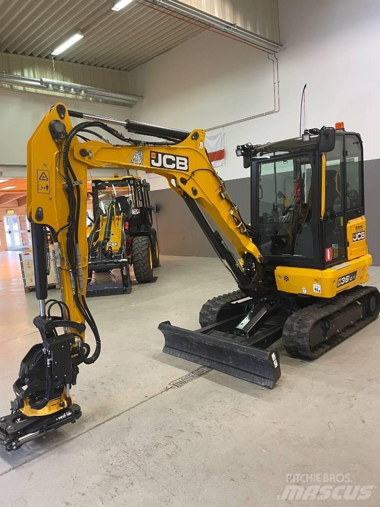 JCB 36 C-1 소형 굴삭기 7톤 미만