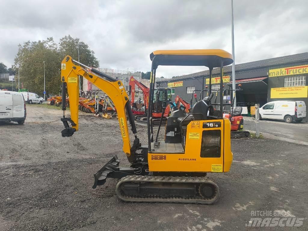 JCB 16 C-1 소형 굴삭기 7톤 미만