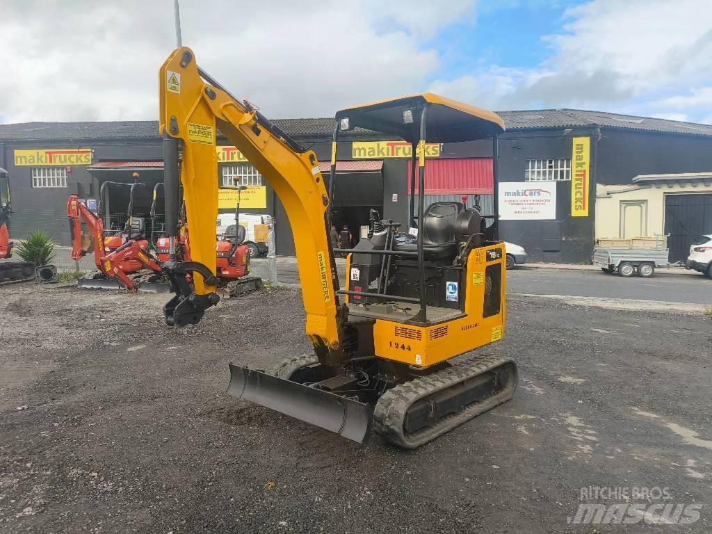 JCB 16 C-1 소형 굴삭기 7톤 미만