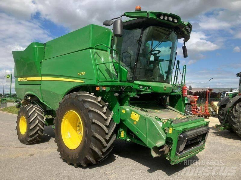 John Deere S770 콤바인 수확기