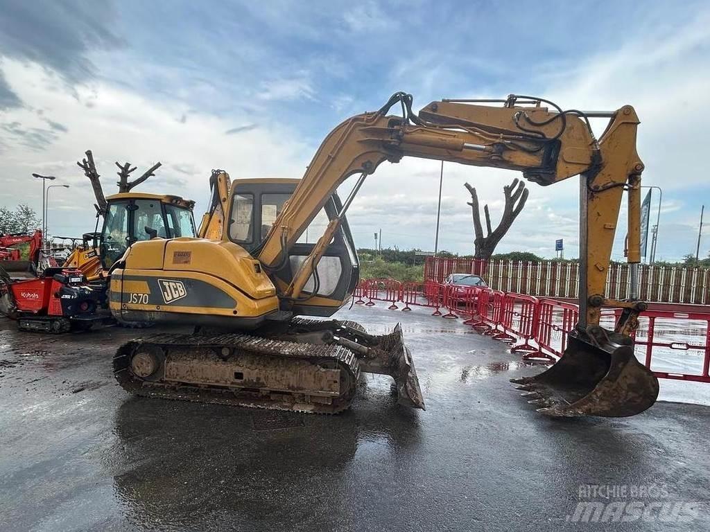 JCB JS70 중형굴삭기 7톤-28톤