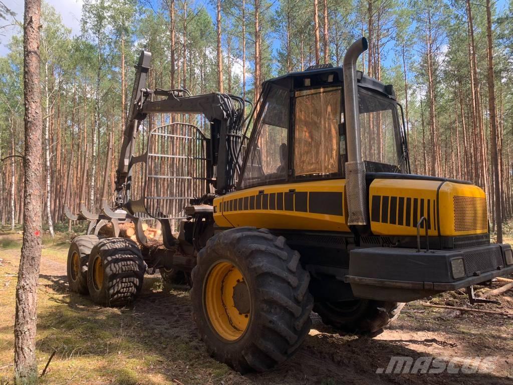 Ponsse Wisent 6W 원목 포워더