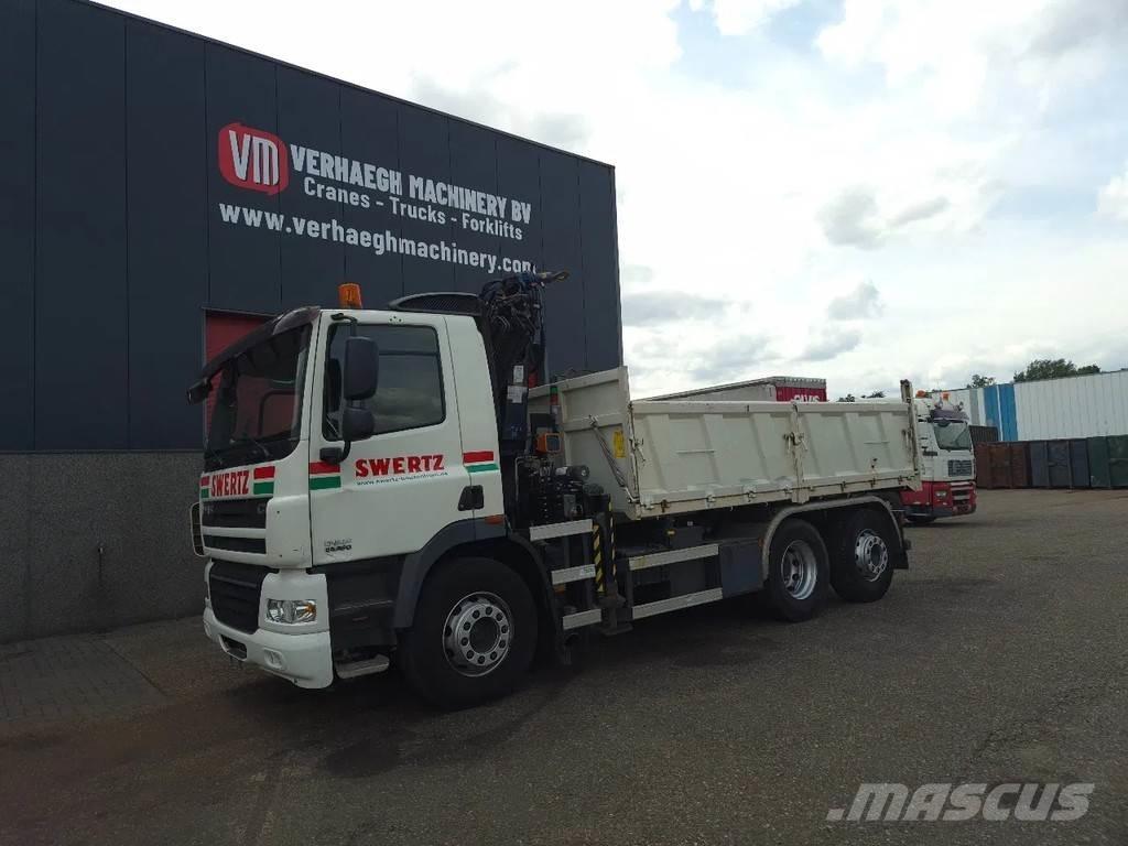 DAF 85.360 Kipper A/T 크레인