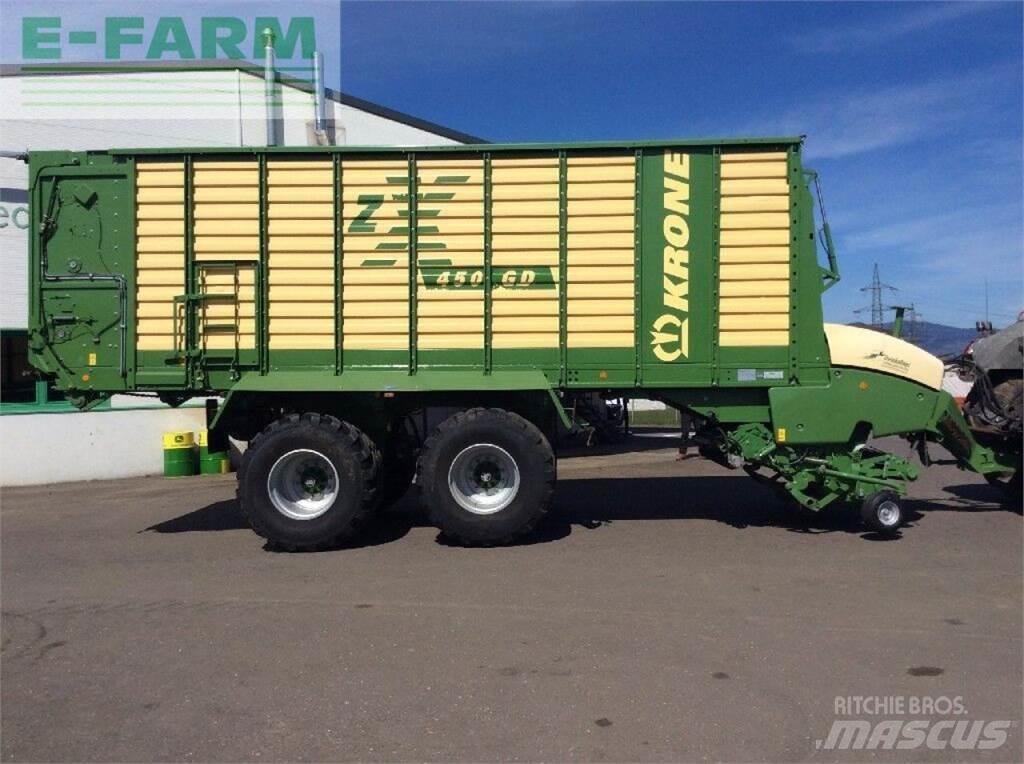 Krone zx 450 gd 곡물용 카트