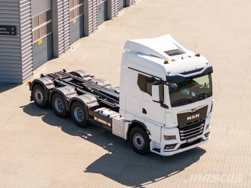 MAN TGX 35.520 훅 리프트 트럭
