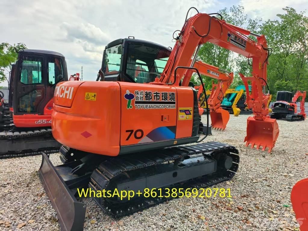 Hitachi ZX 70 소형 굴삭기 7톤 미만