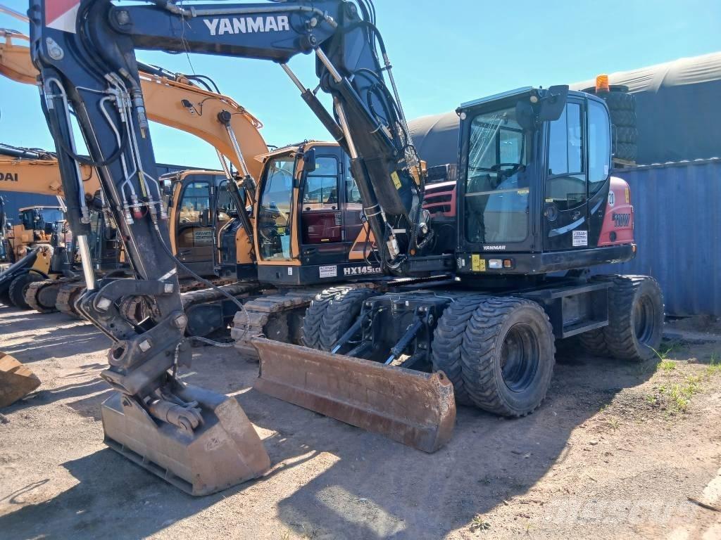 Yanmar B 110 W  휠 굴삭기