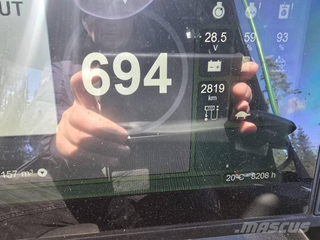 John Deere 1270G 원목 하베스터