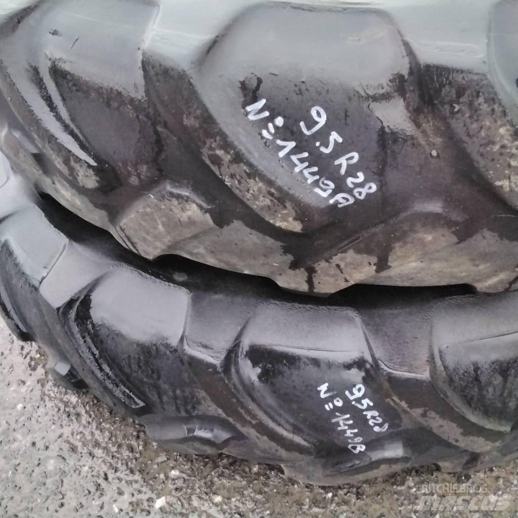 Michelin 9.5R28 타이어, 휠 및 림