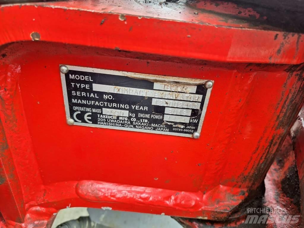 Takeuchi TB23R 소형 굴삭기 7톤 미만