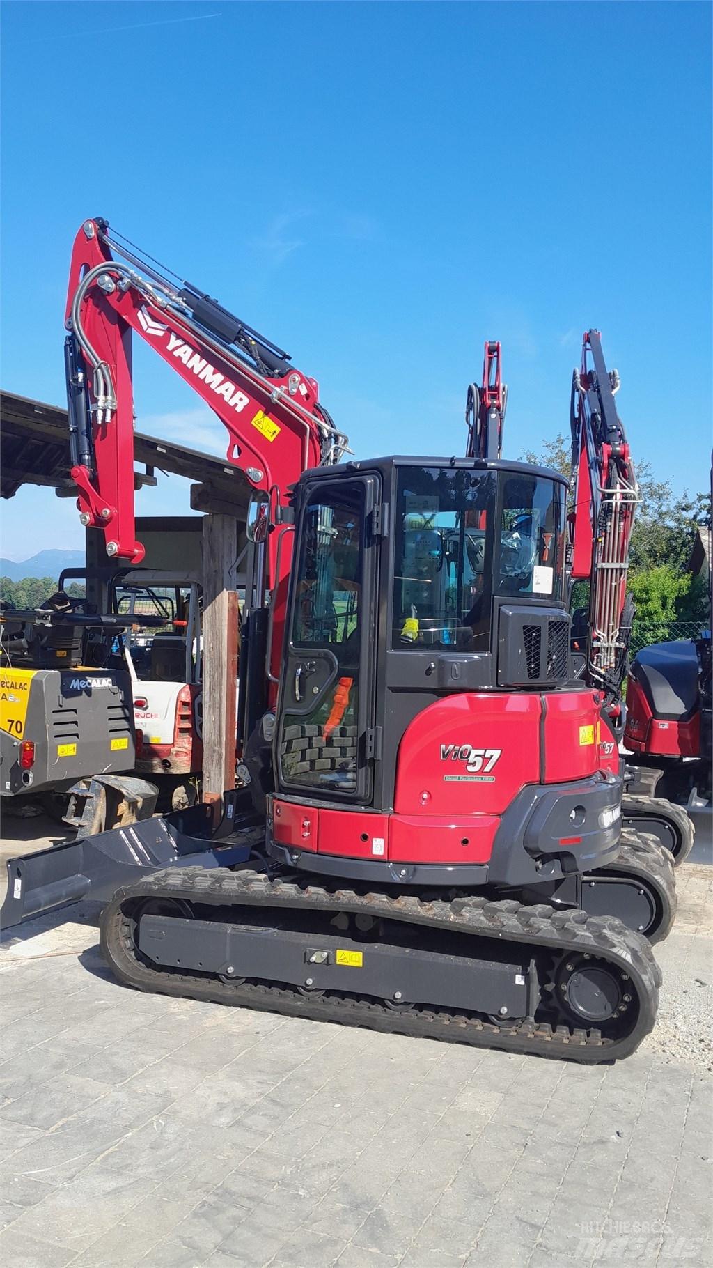 Yanmar VIO57-6B 소형 굴삭기 7톤 미만