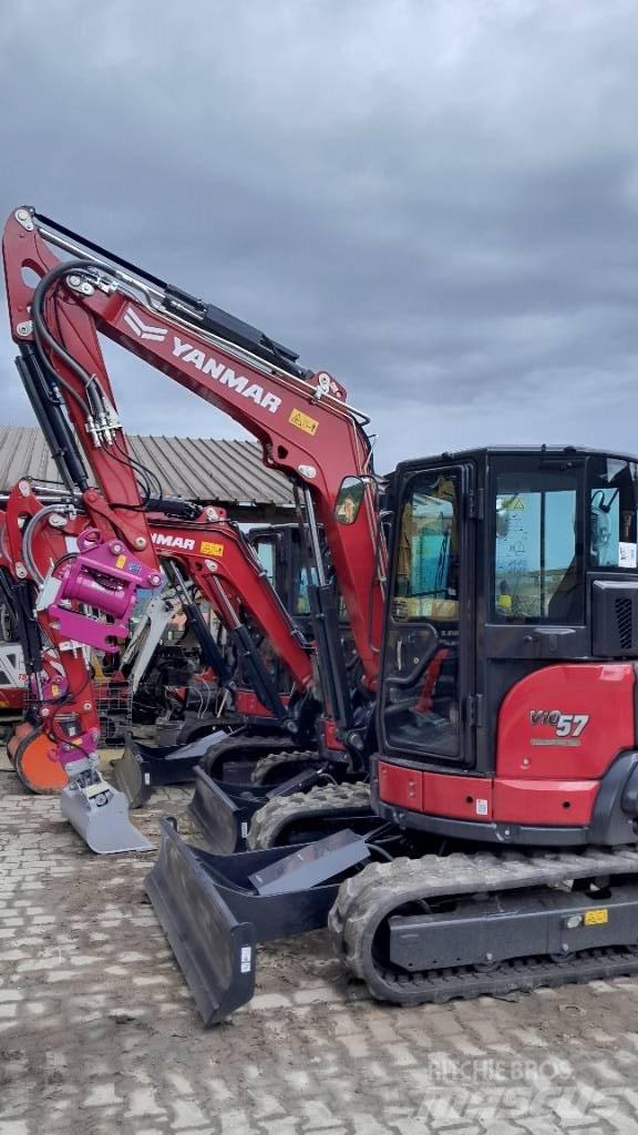 Yanmar VIO57-6B 소형 굴삭기 7톤 미만