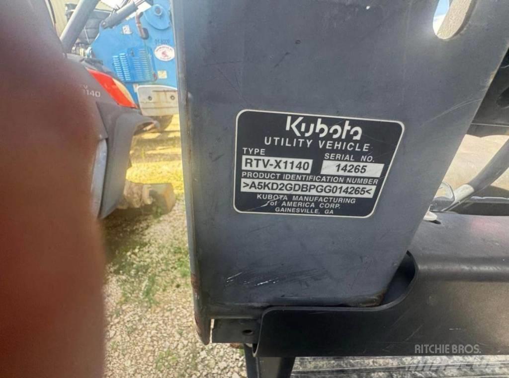 Kubota RTV-X 1140 다목적 장비