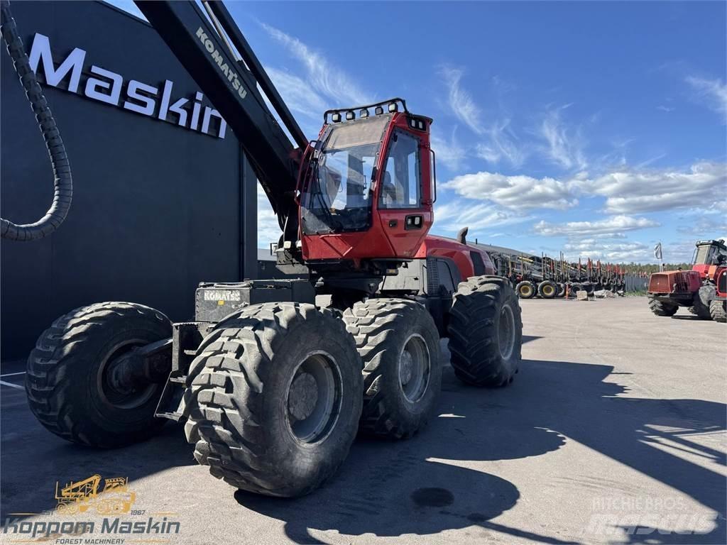 Komatsu 951 원목 하베스터