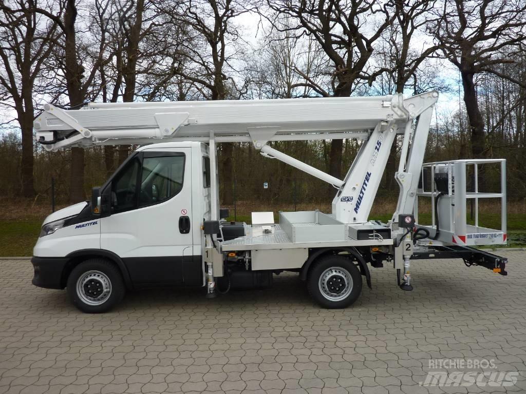 Multitel MZ 250 트럭 탑재 고소작업대
