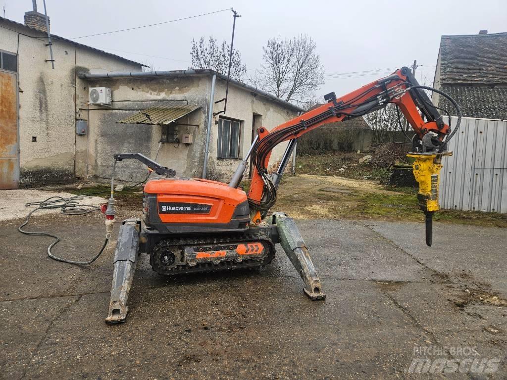 Husqvarna DXR305 파쇄용 굴삭기
