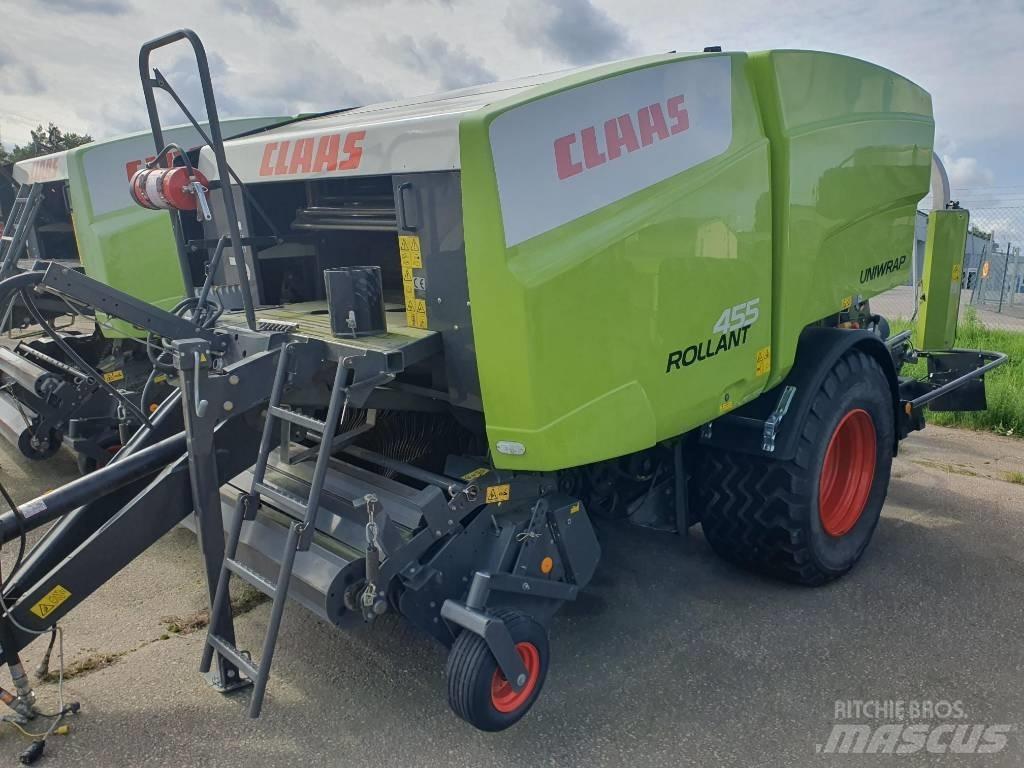 CLAAS 455 UNIWRAP 원형 곤포기