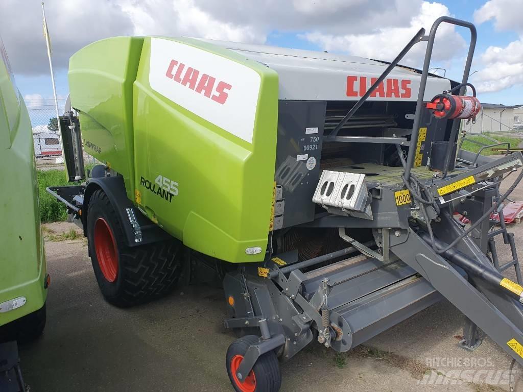 CLAAS 455 UNIWRAP 원형 곤포기