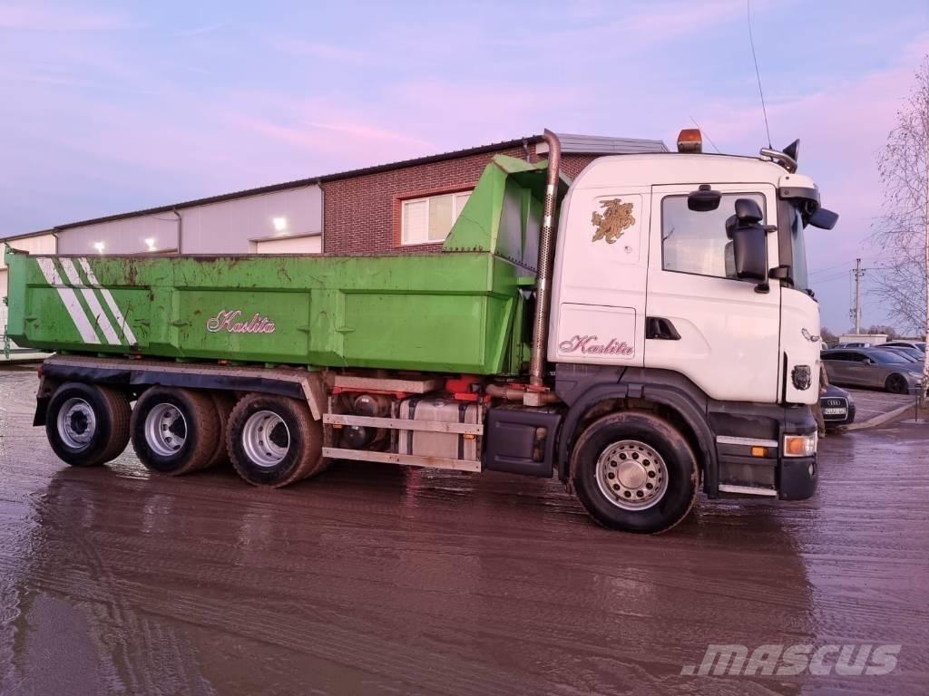 Scania R480 8x4 스킵 로더 트럭