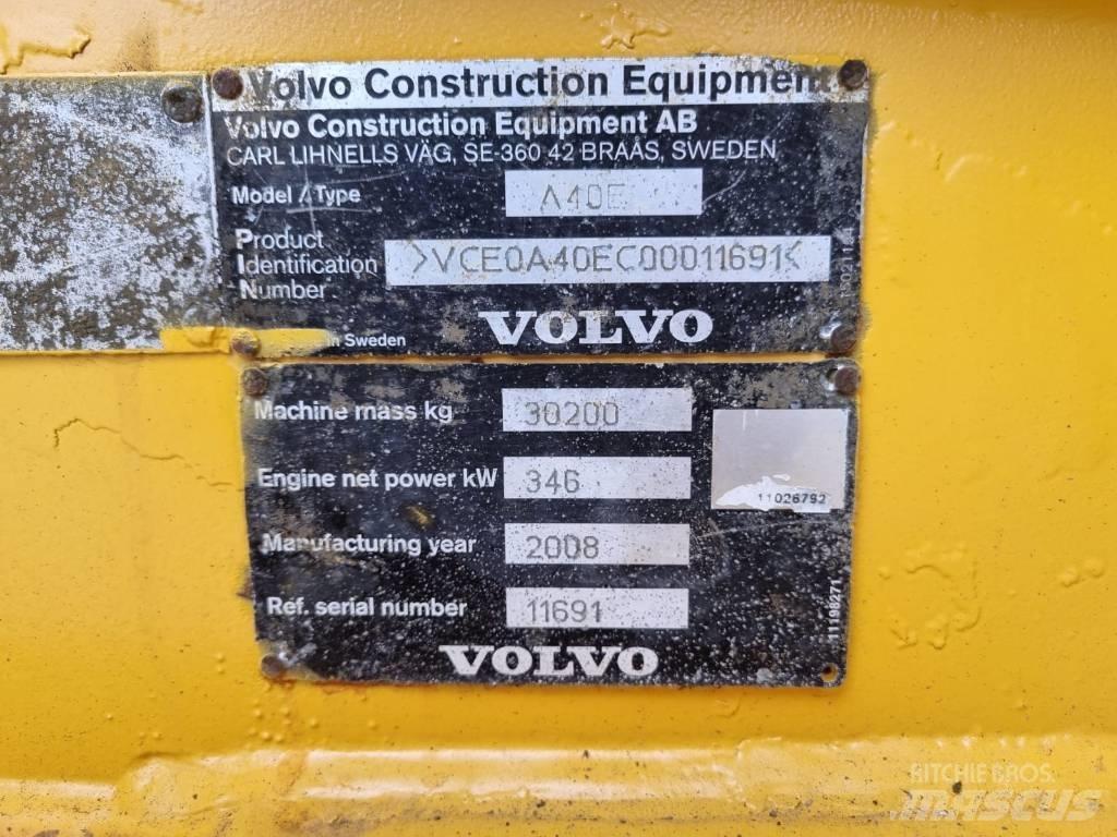 Volvo A 40 E 연결식 홀러