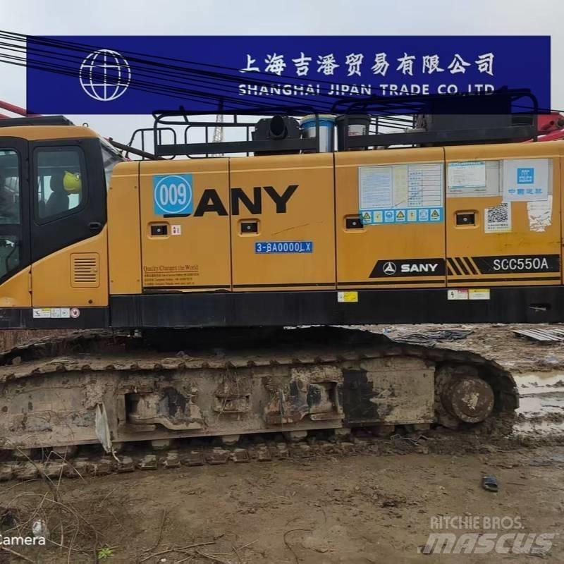 Sany SCC550A 트랙 크레인