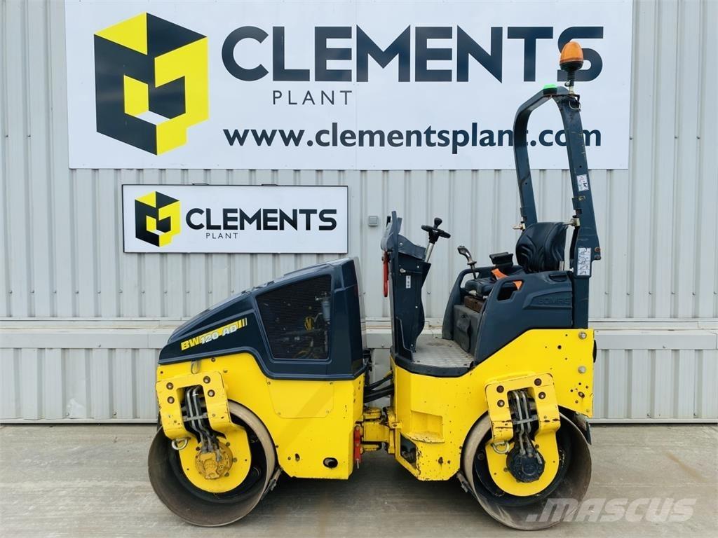Bomag BW120AD-5 트윈 드럼 롤러